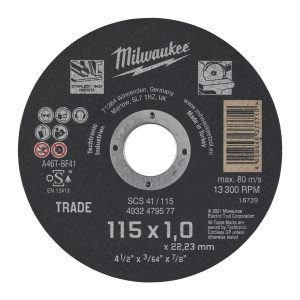 Thin Metal Cutting Discs - Trade Series