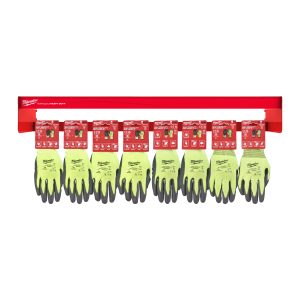 Rokavice z zaščito proti urezninam visoke vidljivosti - 1 m vrsta
