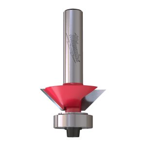Combi chamfer/trimming bits