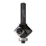 Chamfer bits with carbide insert knives