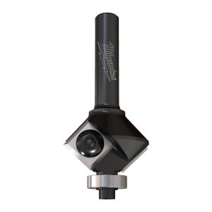 Chamfer bits with carbide insert knives