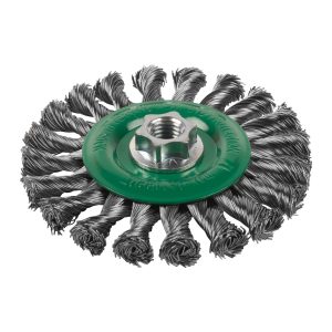 Wheel Brushes M14 knotted wire