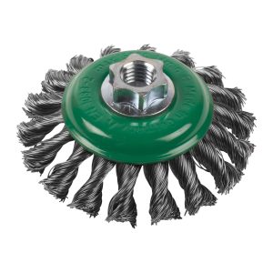Conical Brushes M14 knotted wire